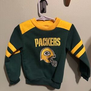 Vintage 2t Packers Pull Over